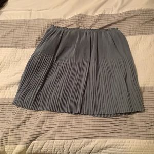 H&M Dusty Blue Mini Skirt